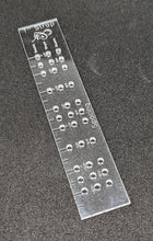 Load image into Gallery viewer, Acrylic Custom Rivet Guide