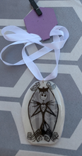 Load image into Gallery viewer, Nightmare Before Christmas necklace curved framed Jack!
